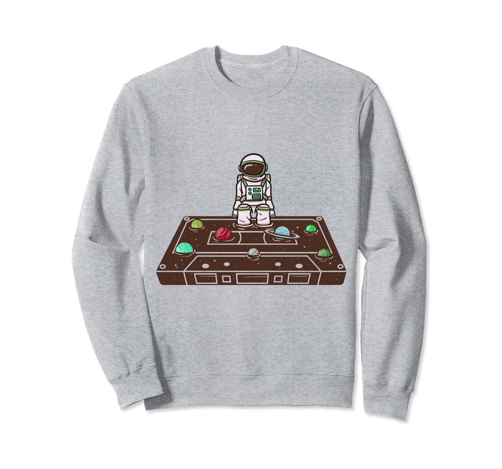 Astronaut Space Lover Musician Sweatshirt - Fun Novelty Design Men Women - T-Shirt, Sweatshirt, Hoodie