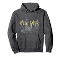 New York City Hoodie - Aesthetic Graphic Men Women - T-Shirt, Sweatshirt, Hoodie