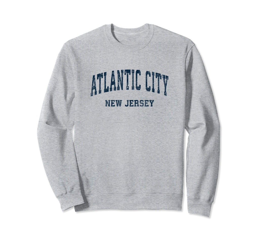Atlantic City New Jersey Nj Sweatshirt - Novelty Apparel for Adults - T-Shirt, Sweatshirt, Hoodie