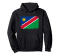 Namibia Flag Pride Gift Distressed Hoodie - Custom Art Print Men Women - T-Shirt, Sweatshirt, Hoodie