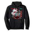 Vaporwave Japanese Daruma Doll Japan Hoodie - Minimalist Print Men Women - T-Shirt, Sweatshirt, Hoodie