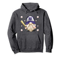 Purple Baseball Dad Gnome Just Who Loves Hoodie - Trendy Graphic Men Women - T-Shirt, Sweatshirt, Hoodie
