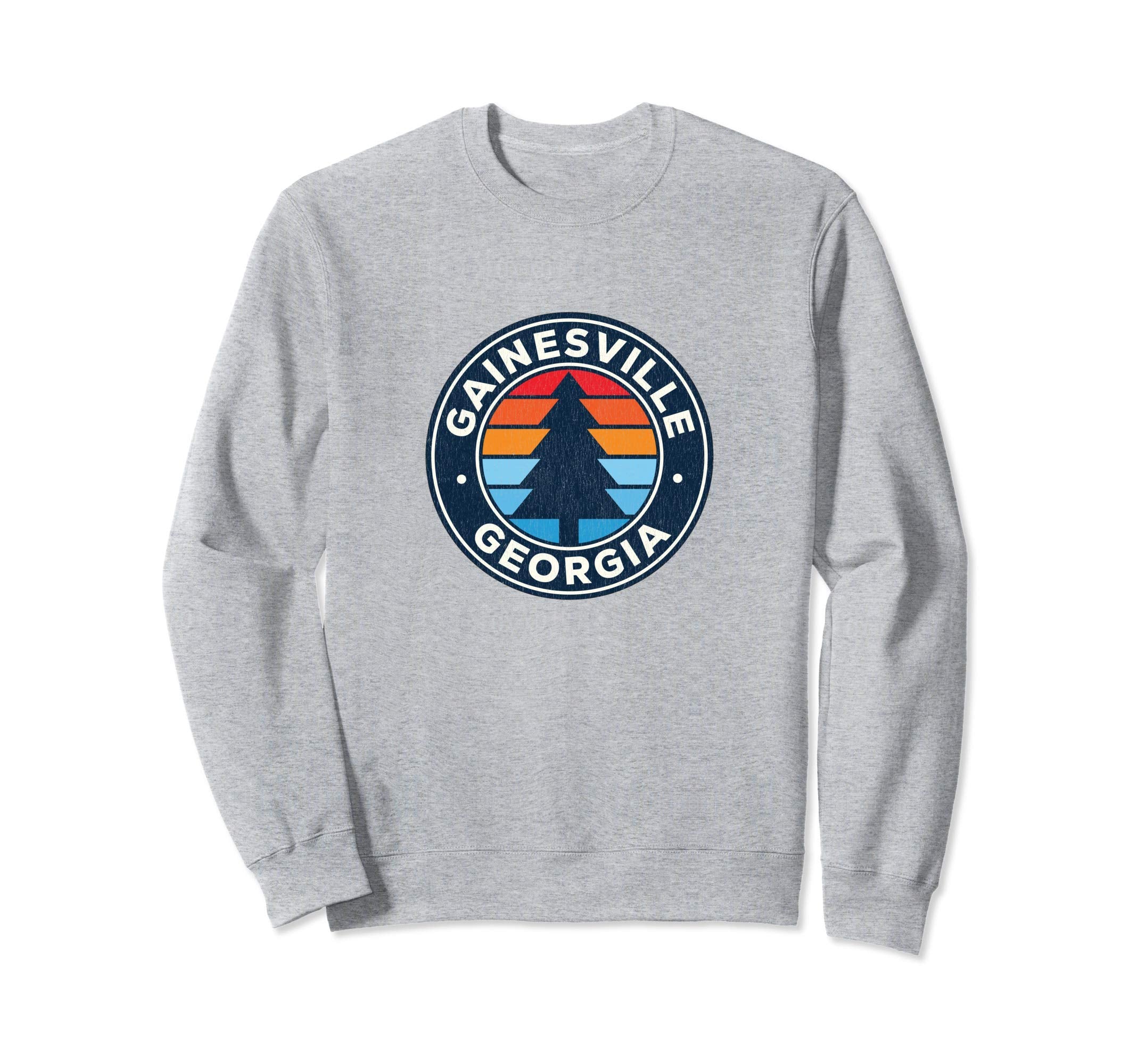 Gainesville Georgia Ga 70S Sweatshirt - Custom Art Print for Adults - T-Shirt, Sweatshirt, Hoodie