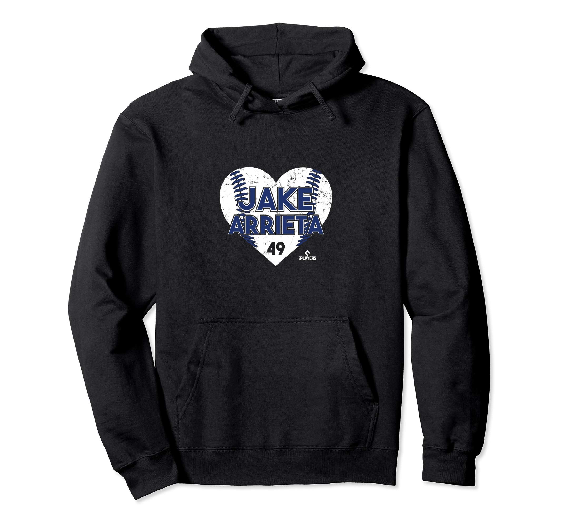 Jake Arrieta Heart Baseball Hoodie - Trendy Graphic Unisex - T-Shirt, Sweatshirt, Hoodie