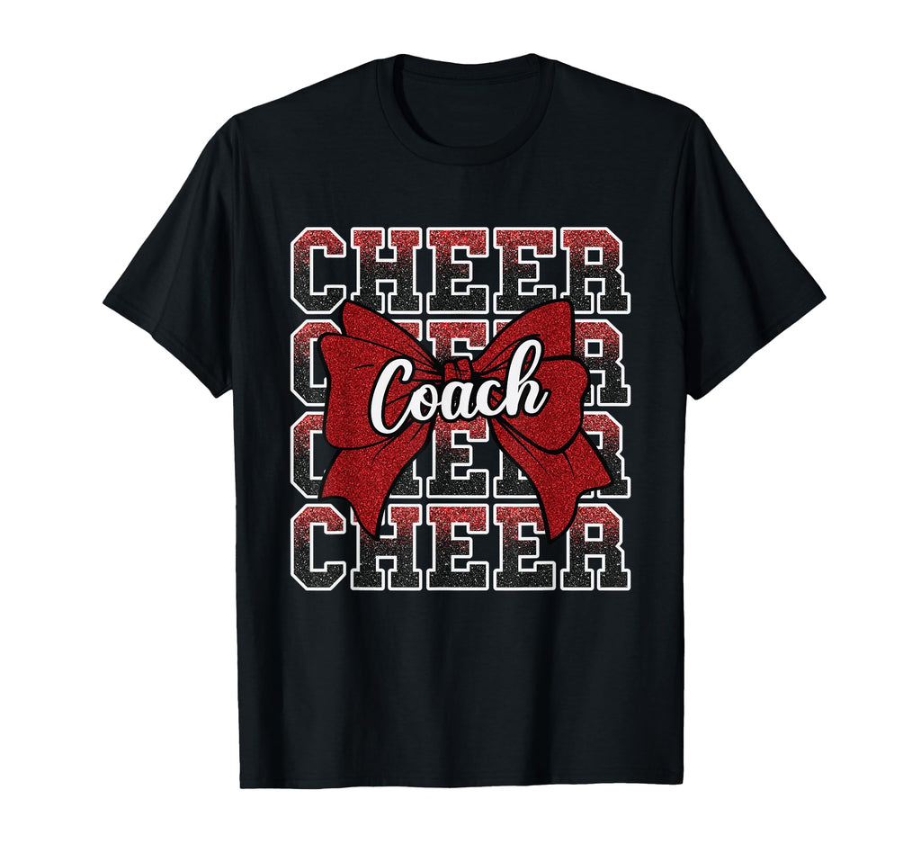 Red Funny Sport Loud Proud Cheer T-Shirt - Minimalist Print for Adults - T-Shirt, Sweatshirt, Hoodie