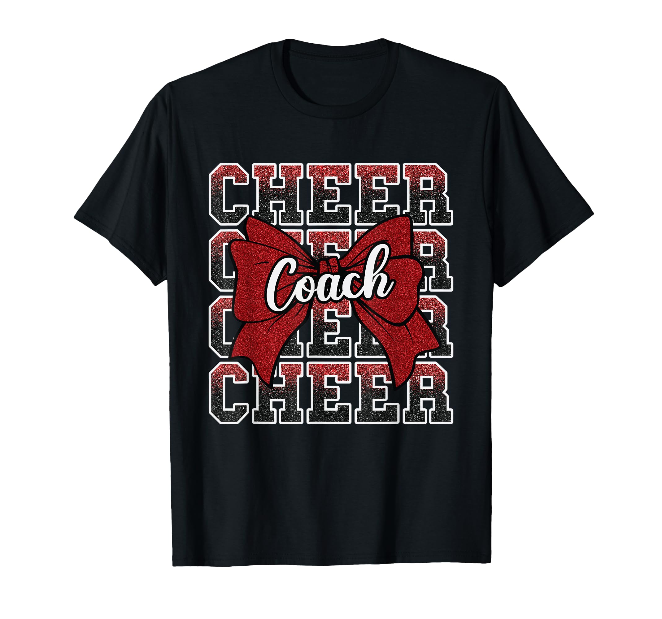 Red Funny Sport Loud Proud Cheer T-Shirt - Minimalist Print for Adults - T-Shirt, Sweatshirt, Hoodie