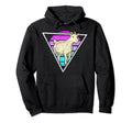 80S Art Vaporwave Aesthetic Farm Animal Hoodie - Unique Graphic Men Women - T-Shirt, Sweatshirt, Hoodie