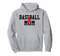 Baseball Mom Gift Baseball Mom Hoodie - Graphic Print Men Women - T-Shirt, Sweatshirt, Hoodie