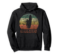 Malibu Beach California Surfer Sunset Hoodie - Novelty Apparel Men Women - T-Shirt, Sweatshirt, Hoodie