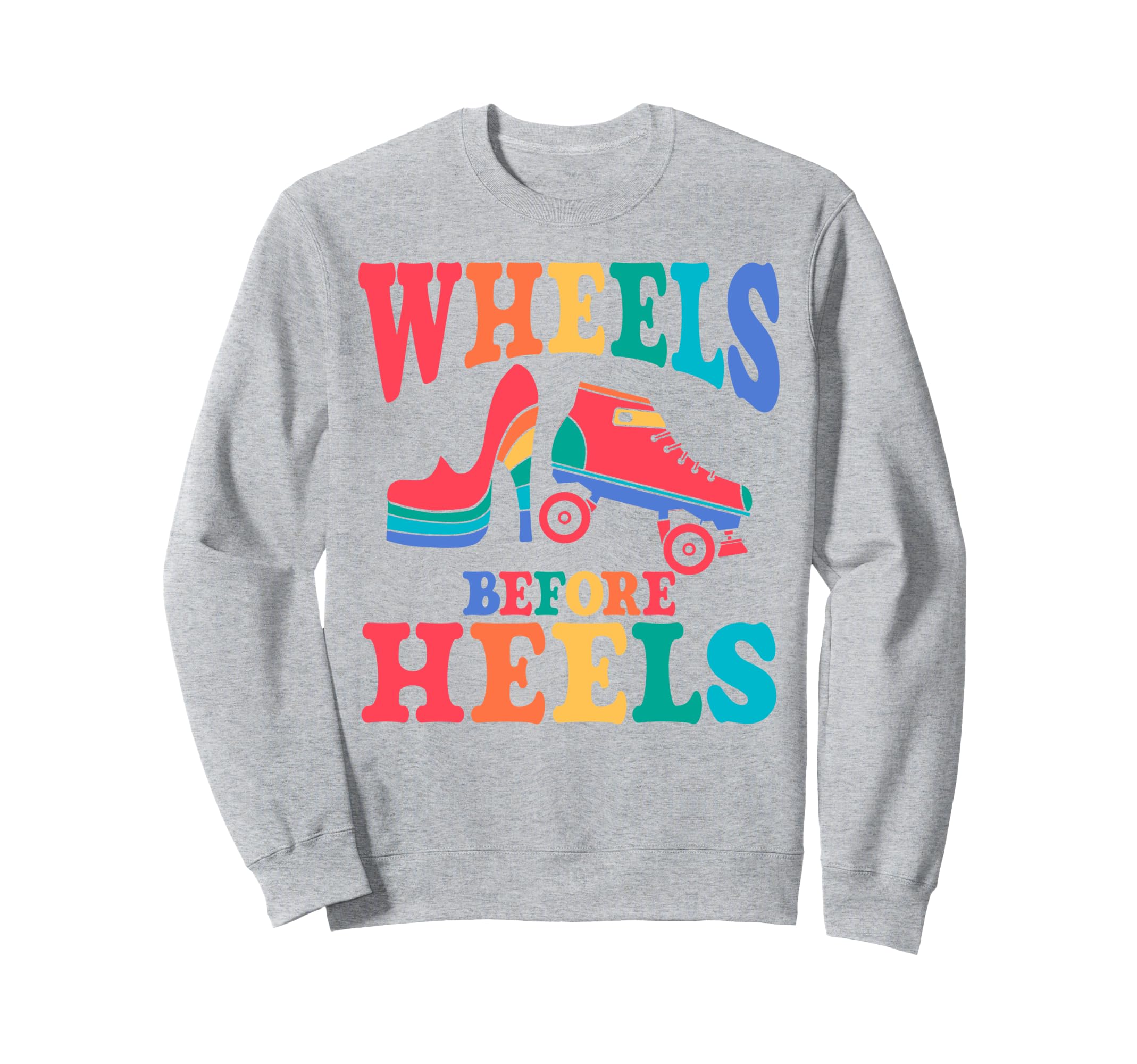 Roller Skating Skate 1970S Wheels Sweatshirt - Custom Art Print Men Women - T-Shirt, Sweatshirt, Hoodie