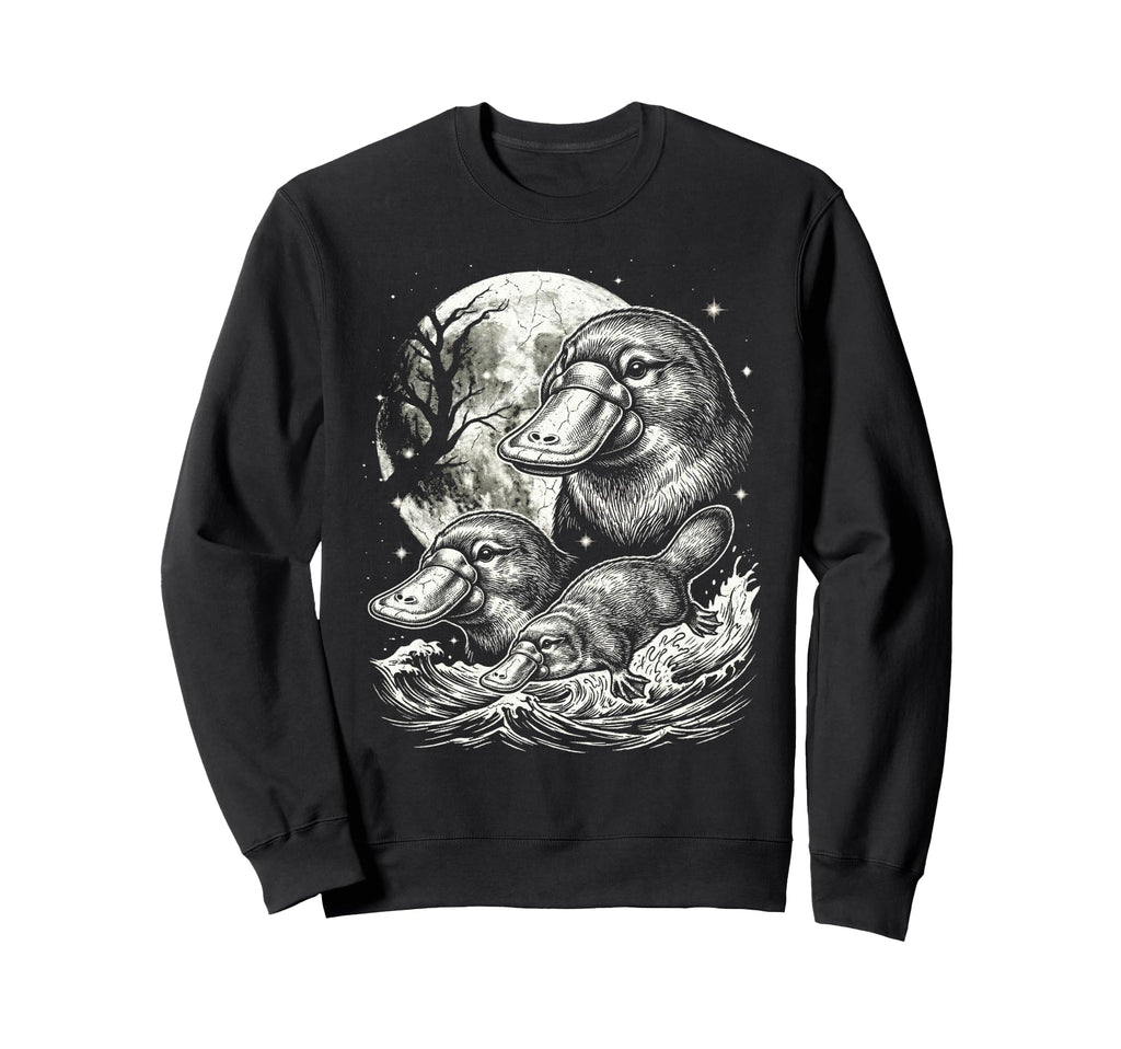 Platypus 90S Aesthetic Y2K Sweatshirt - Aesthetic Graphic Men Women - T-Shirt, Sweatshirt, Hoodie