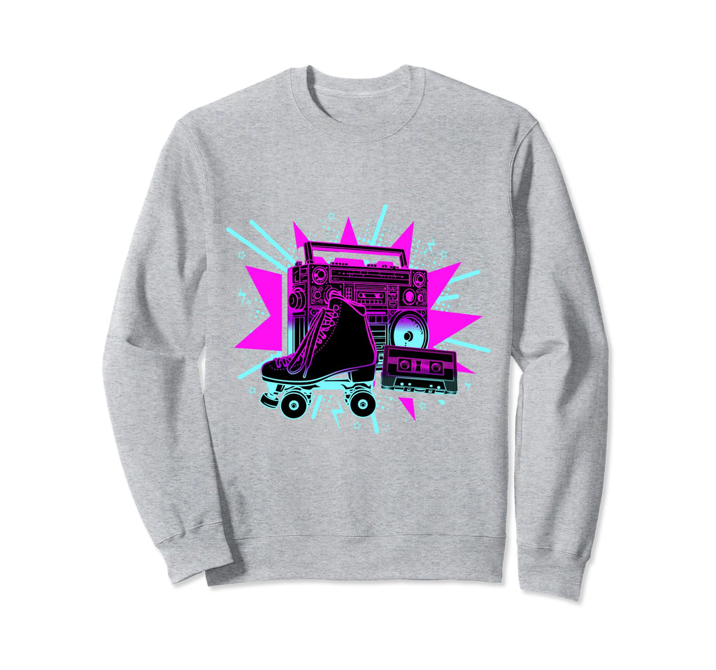 Roller Skates Fun Skating Sweatshirt - Casual Everyday Wear Men Women - T-Shirt, Sweatshirt, Hoodie