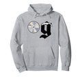 Old School Og Hip Hop Head Vinyl Cds Hoodie - Casual Everyday Wear Unisex - T-Shirt, Sweatshirt, Hoodie