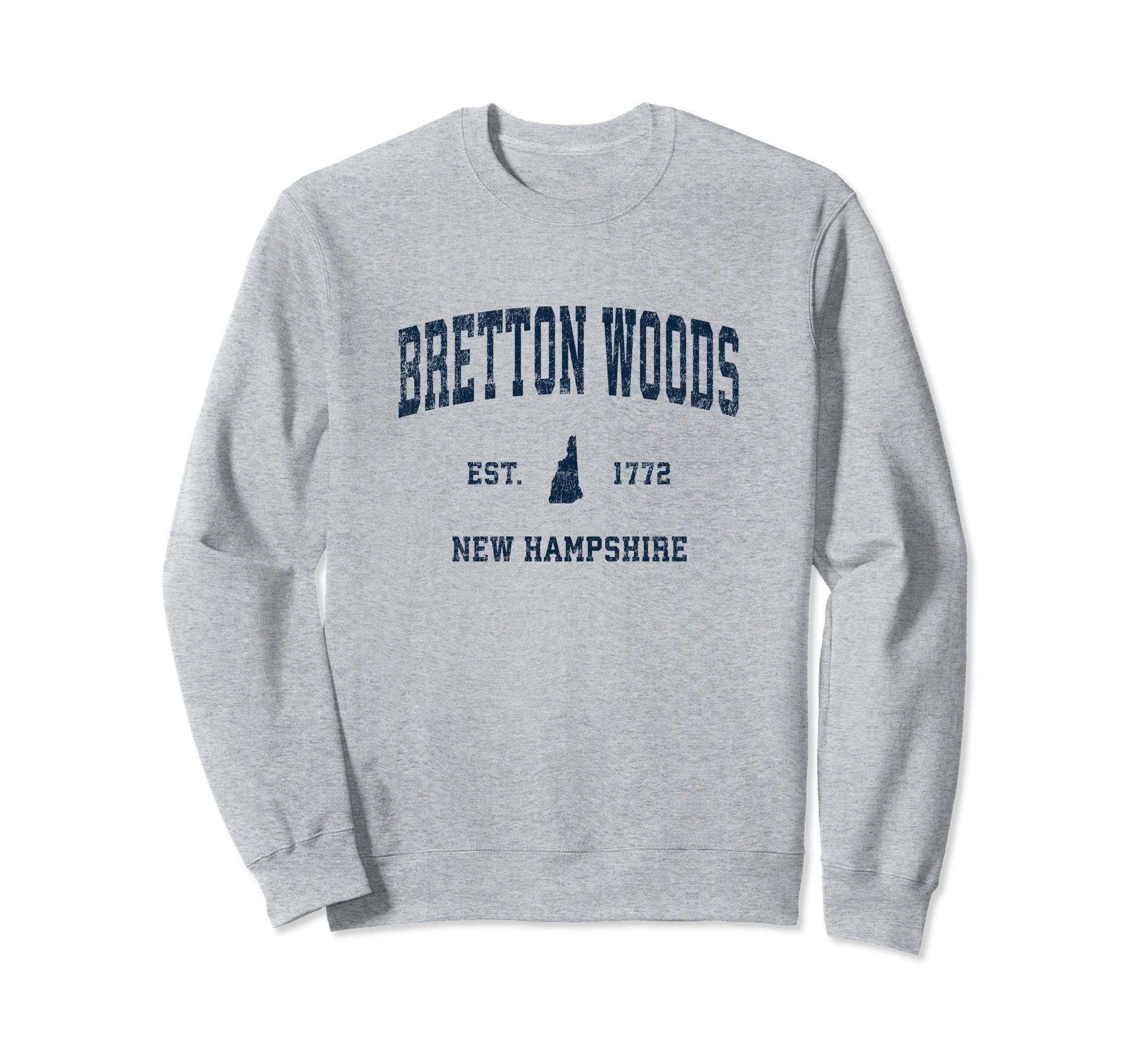 Bretton Woods New Hampshire Nh Sweatshirt - Minimalist Print for Adults - T-Shirt, Sweatshirt, Hoodie