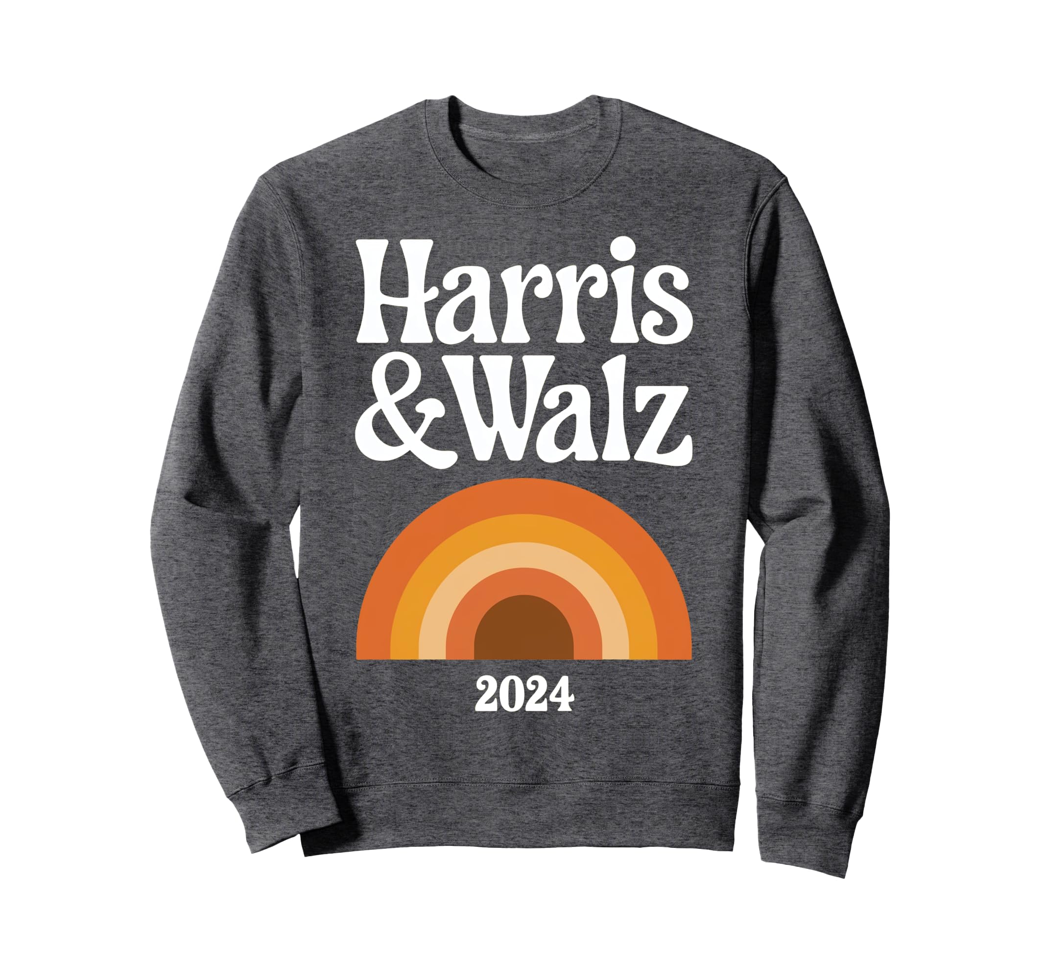 Harris Walz Harris Walz Rainbow Boho Sweatshirt - Streetwear Style Unisex - T-Shirt, Sweatshirt, Hoodie