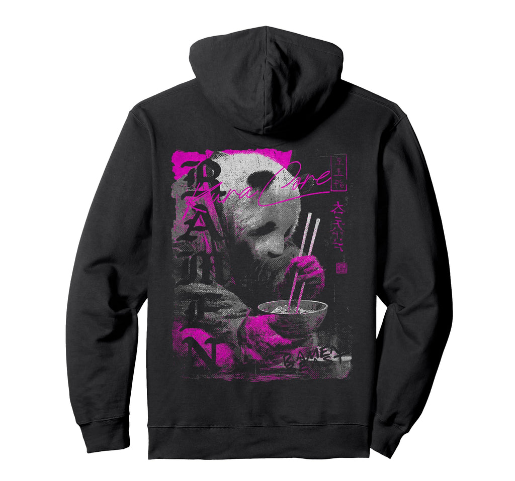 Ramen Back Japanese Streetwear Y2K Hoodie - Custom Art Print Men Women - T-Shirt, Sweatshirt, Hoodie