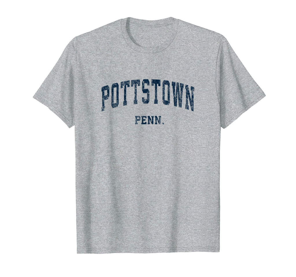 Pottstown Pennsylvania Pa Varsity T-Shirt - Minimalist Print for Adults - T-Shirt, Sweatshirt, Hoodie