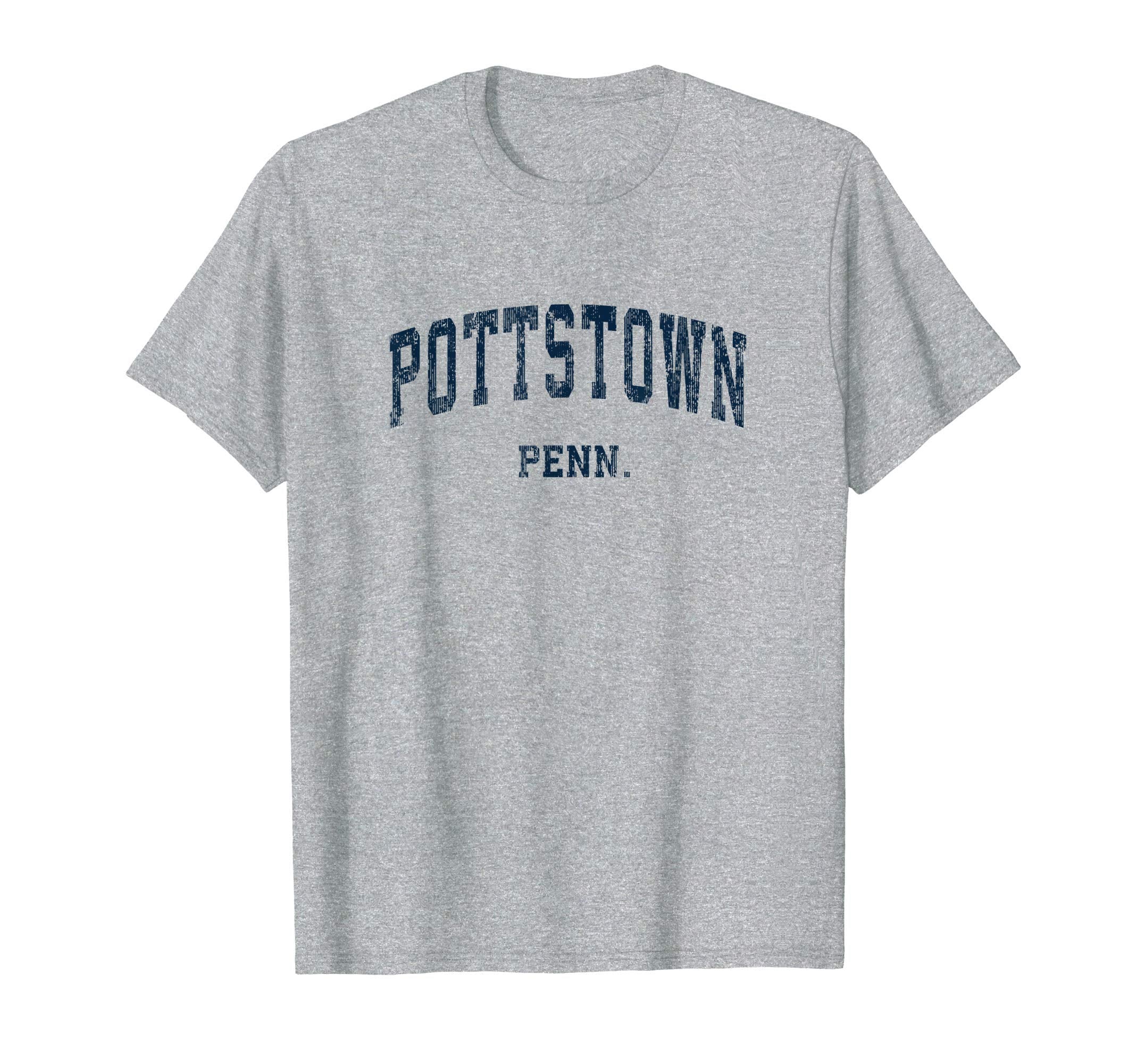 Pottstown Pennsylvania Pa Varsity T-Shirt - Minimalist Print for Adults - T-Shirt, Sweatshirt, Hoodie