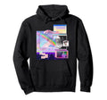 Vaporwave Aesthetic Pc Trippy Art 90S Hoodie - Minimalist Print for Adults - T-Shirt, Sweatshirt, Hoodie