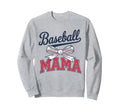 Coquette Bow American Baseball Mom Sweatshirt - Aesthetic Graphic Unisex - T-Shirt, Sweatshirt, Hoodie