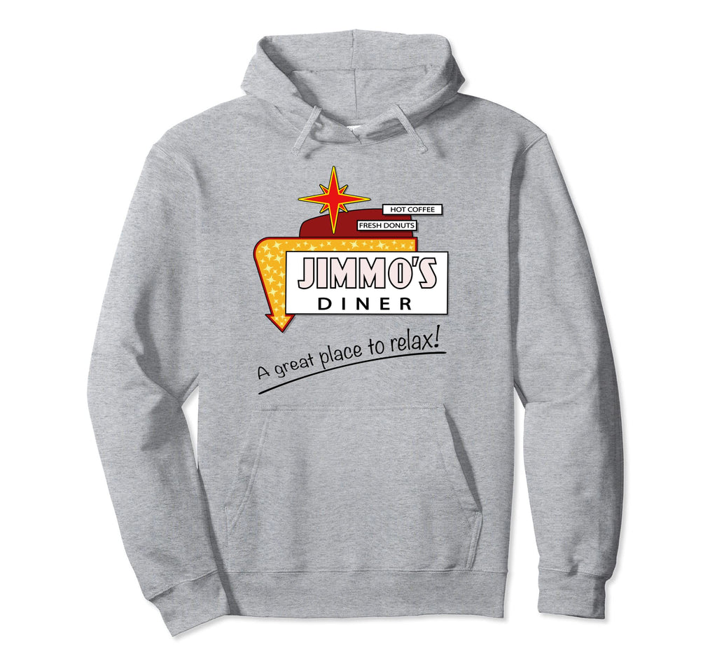 Jimmos Diner Diner Sign 1950S Nostalgia Hoodie - Unique Graphic Men Women - T-Shirt, Sweatshirt, Hoodie