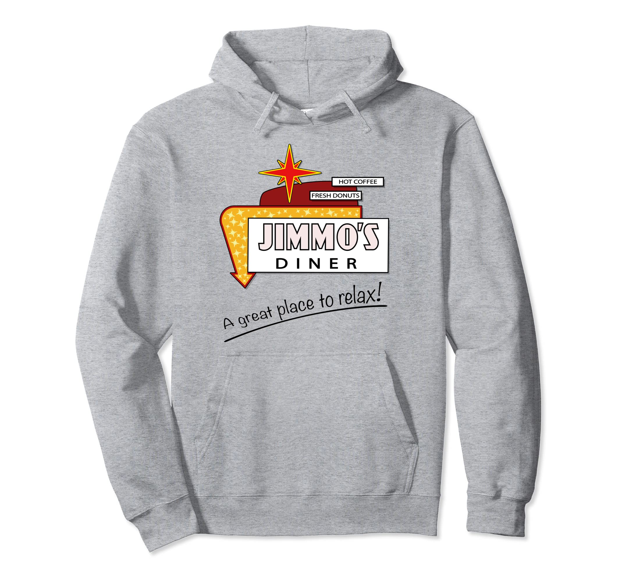 Jimmos Diner Diner Sign 1950S Nostalgia Hoodie - Unique Graphic Men Women - T-Shirt, Sweatshirt, Hoodie