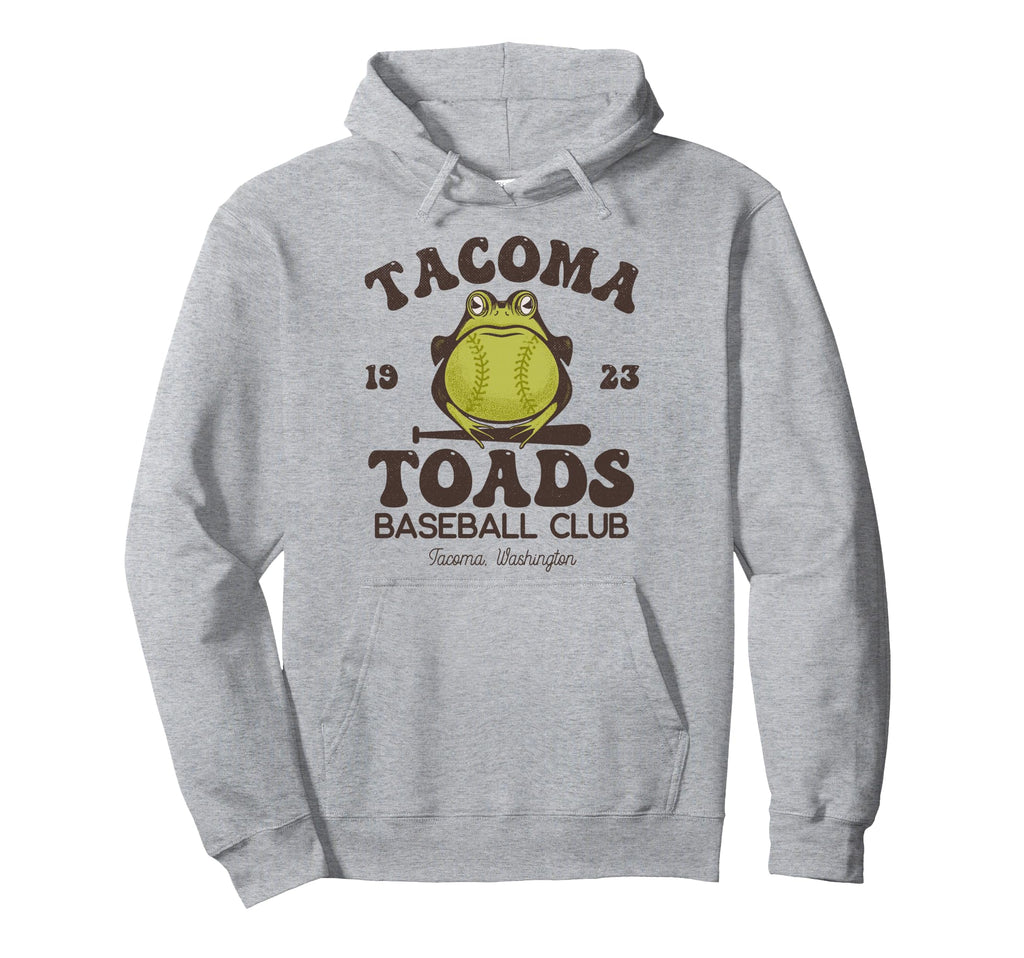 Tacoma Toads Baseball Minor League Hoodie - Minimalist Print Unisex - T-Shirt, Sweatshirt, Hoodie