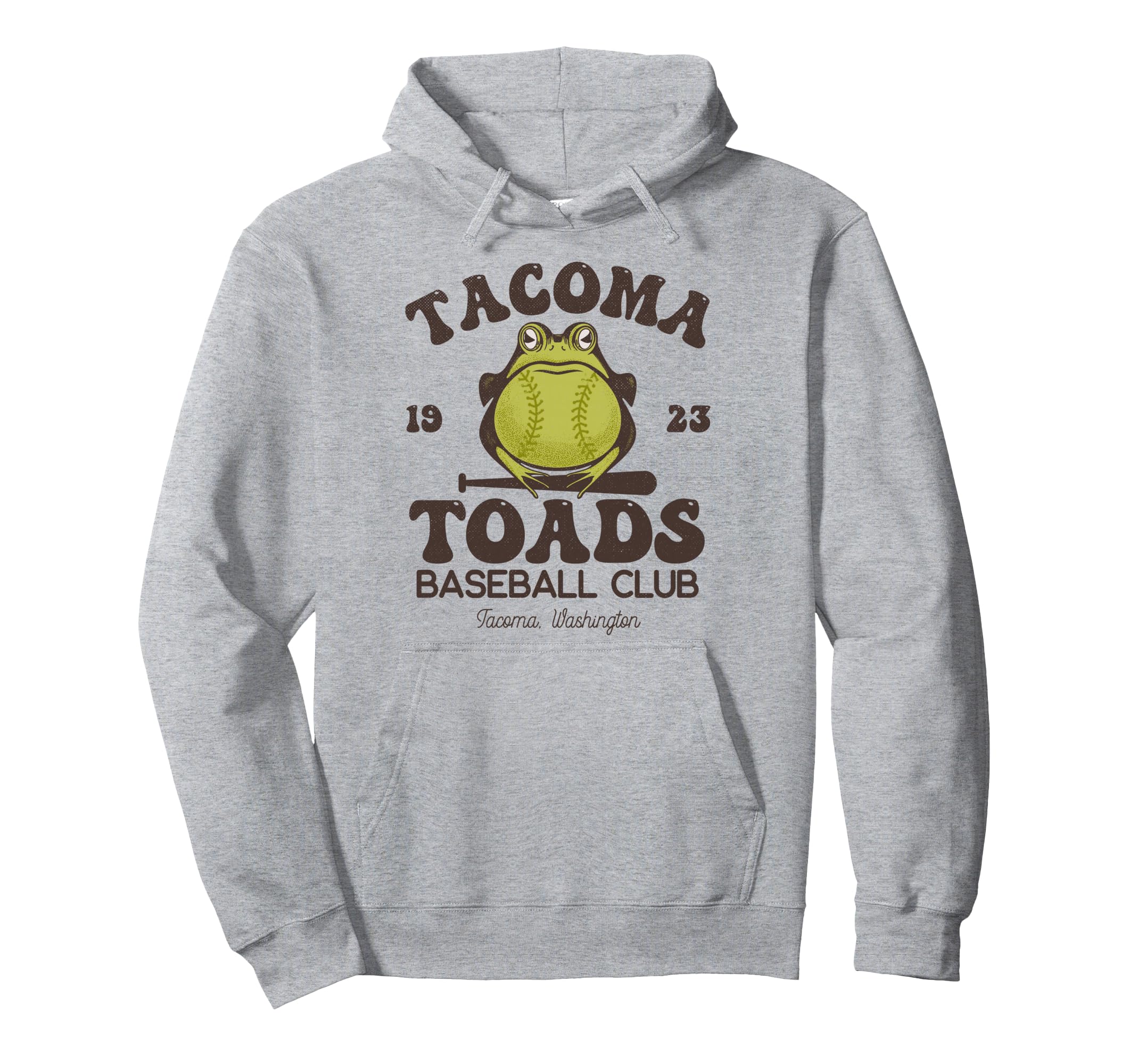 Tacoma Toads Baseball Minor League Hoodie - Minimalist Print Unisex - T-Shirt, Sweatshirt, Hoodie