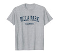 Villa Park Illinois Il Varsity T-Shirt - Minimalist Print for Adults - T-Shirt, Sweatshirt, Hoodie