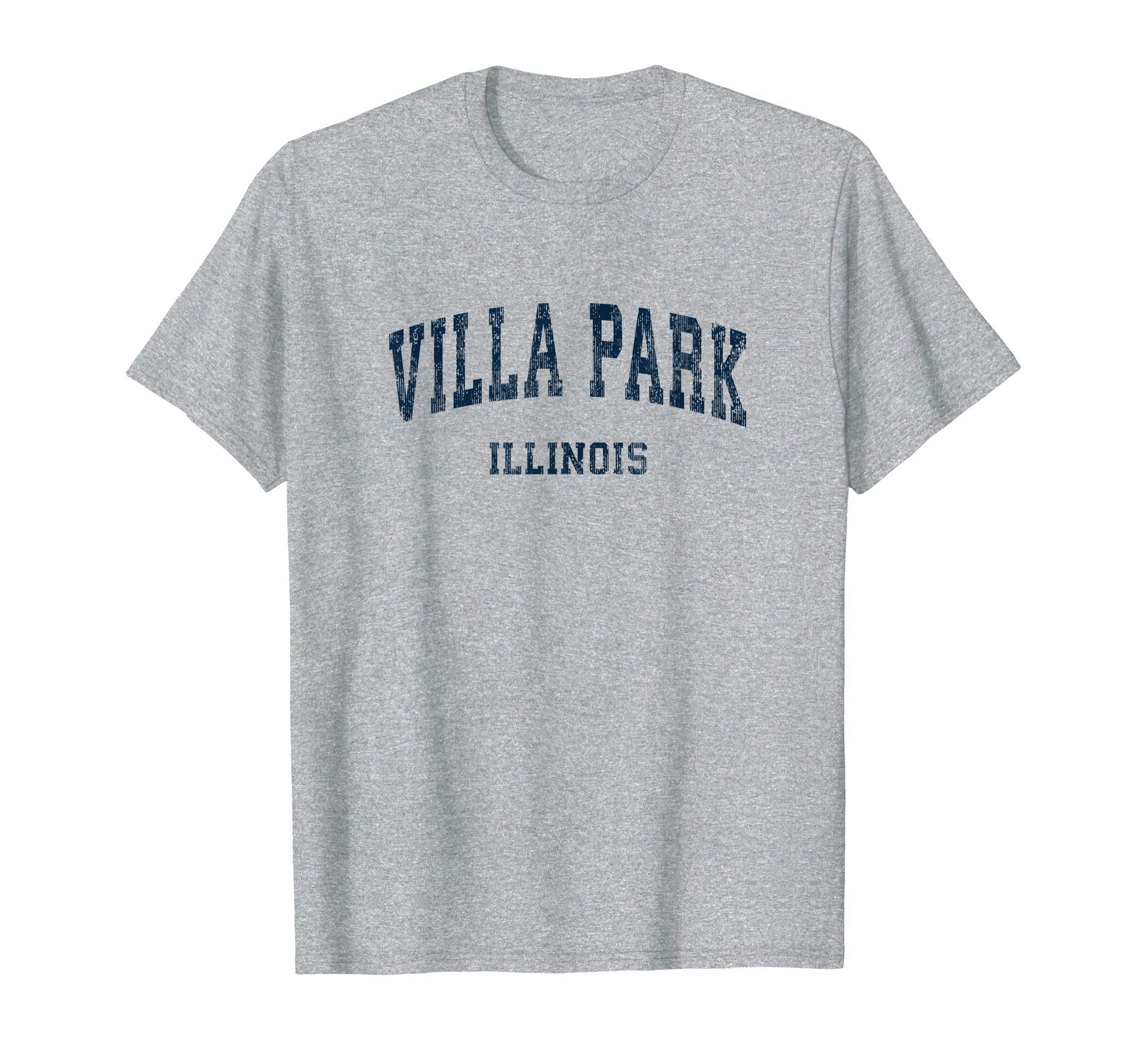 Villa Park Illinois Il Varsity T-Shirt - Minimalist Print for Adults - T-Shirt, Sweatshirt, Hoodie