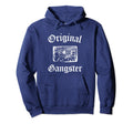 Original Gangster Old School Hip Hop Hoodie - Minimalist Print for Adults - T-Shirt, Sweatshirt, Hoodie
