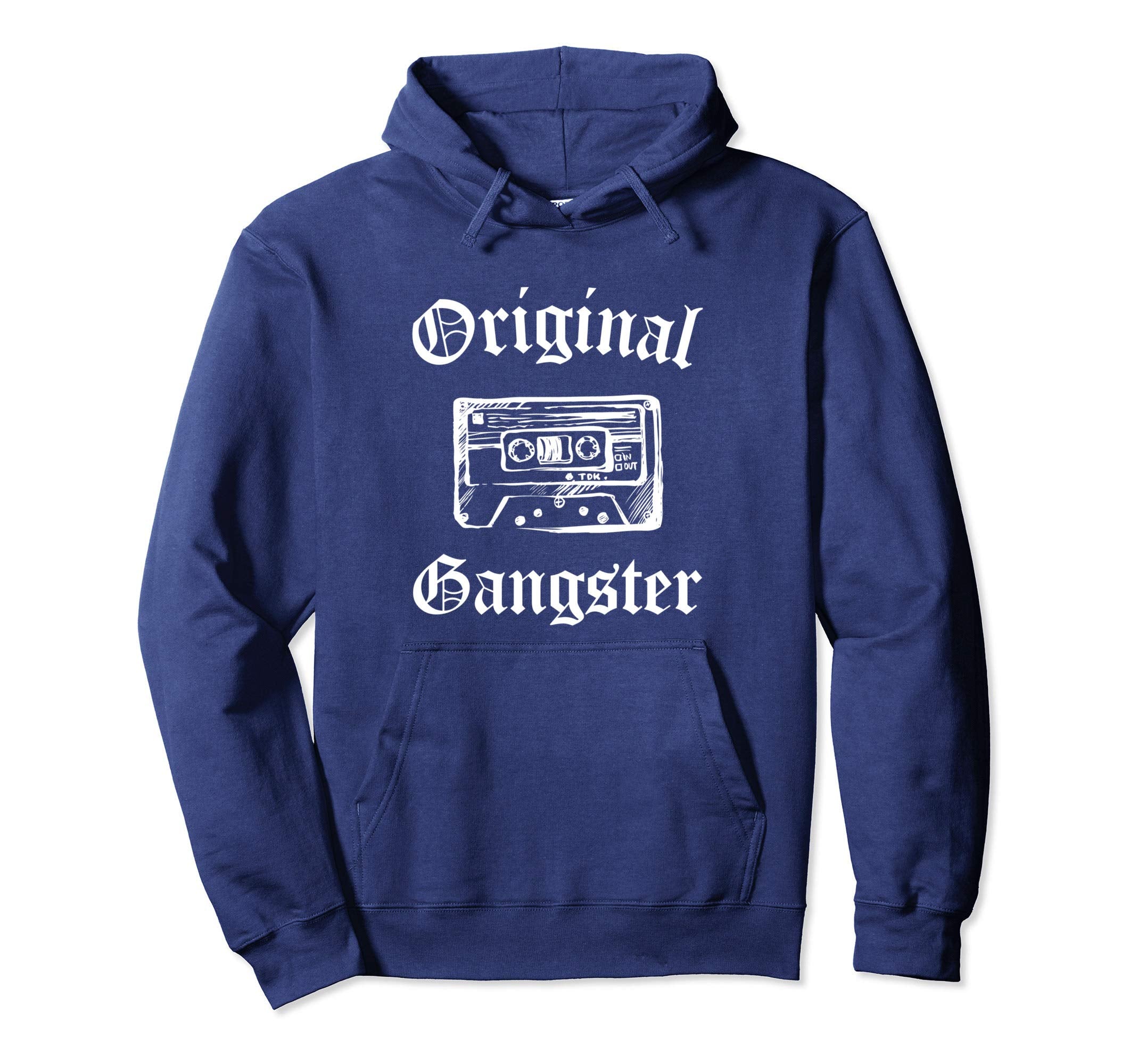 Original Gangster Old School Hip Hop Hoodie - Minimalist Print for Adults - T-Shirt, Sweatshirt, Hoodie