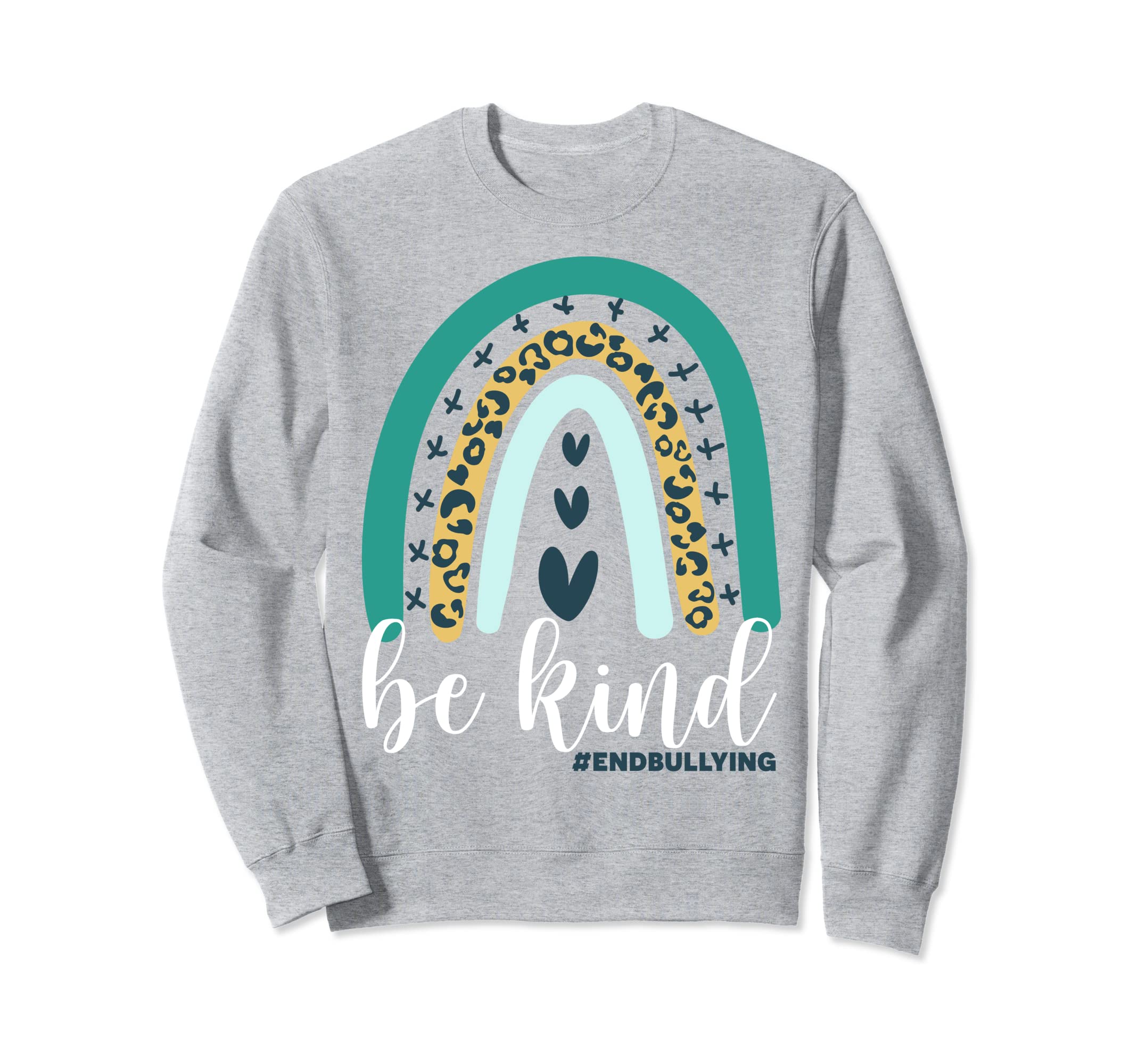 Be Kind End Bullying Unity Day Boho Sweatshirt - Graphic Print Unisex - T-Shirt, Sweatshirt, Hoodie