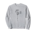 Minimalist Boho Botanical Sweatshirt - Fun Novelty Design for Adults - T-Shirt, Sweatshirt, Hoodie