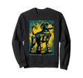 Robot Dog Sci Fi Geek 80S 90S Sweatshirt - Minimalist Print Men Women - T-Shirt, Sweatshirt, Hoodie