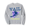 Vail Ski Resort 90S Aesthetic Sweatshirt - Novelty Apparel for Adults - T-Shirt, Sweatshirt, Hoodie