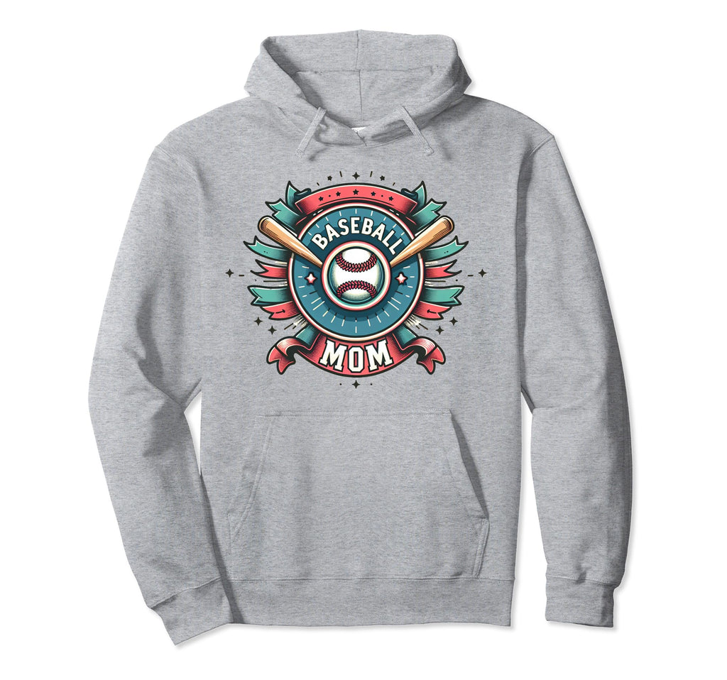 Womens Baseball Mom Mama Mothers My Hoodie - Fun Novelty Design Unisex - T-Shirt, Sweatshirt, Hoodie