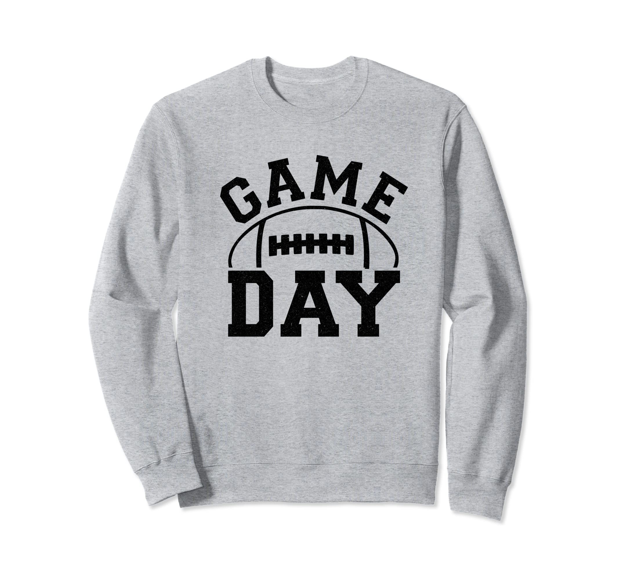 Game Day Football Season Sweatshirt - Aesthetic Graphic Men Women - T-Shirt, Sweatshirt, Hoodie