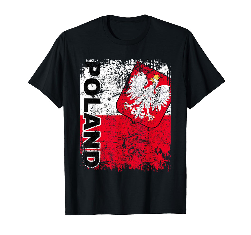 Polish Flag Polish Flag Polska Poland Flag T-Shirt - Novelty Apparel Unisex - T-Shirt, Sweatshirt, Hoodie