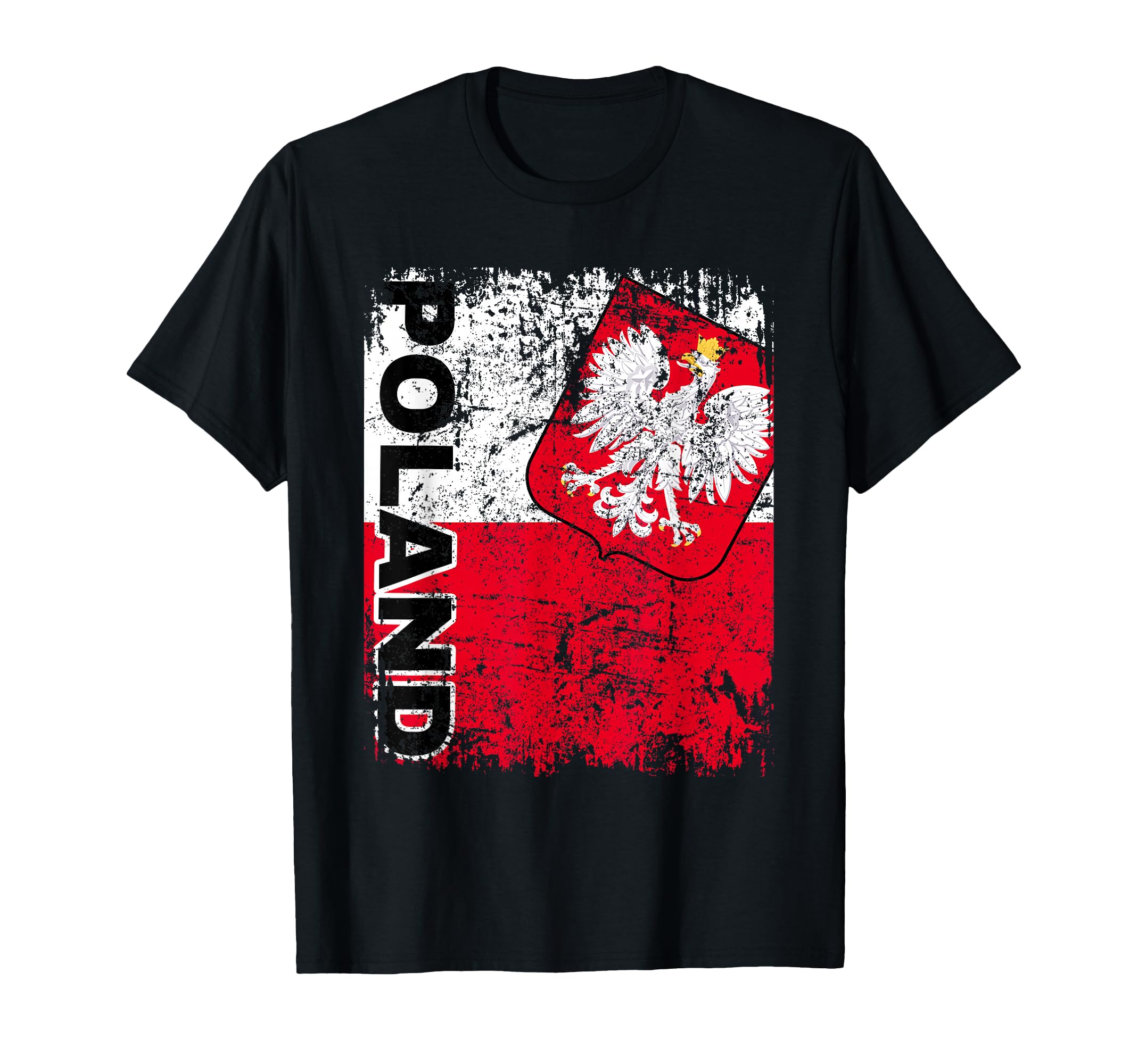 Polish Flag Polish Flag Polska Poland Flag T-Shirt - Novelty Apparel Unisex - T-Shirt, Sweatshirt, Hoodie