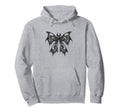Bat Coquette Bow Halloween Bow Coquette Hoodie - Graphic Print Unisex - T-Shirt, Sweatshirt, Hoodie
