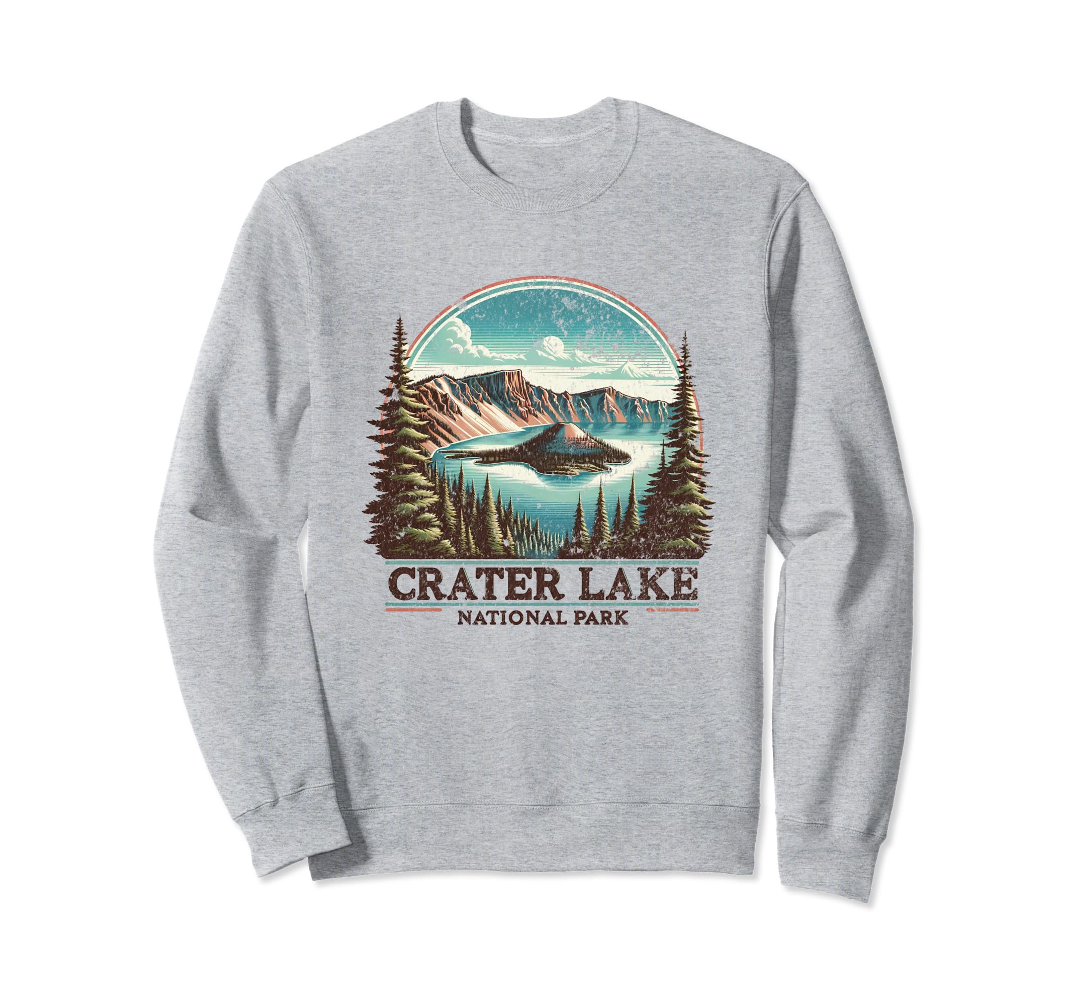 Crater Lake National Park Oregon Usa Hoodie - Unique Graphic for Adults - T-Shirt, Sweatshirt, Hoodie