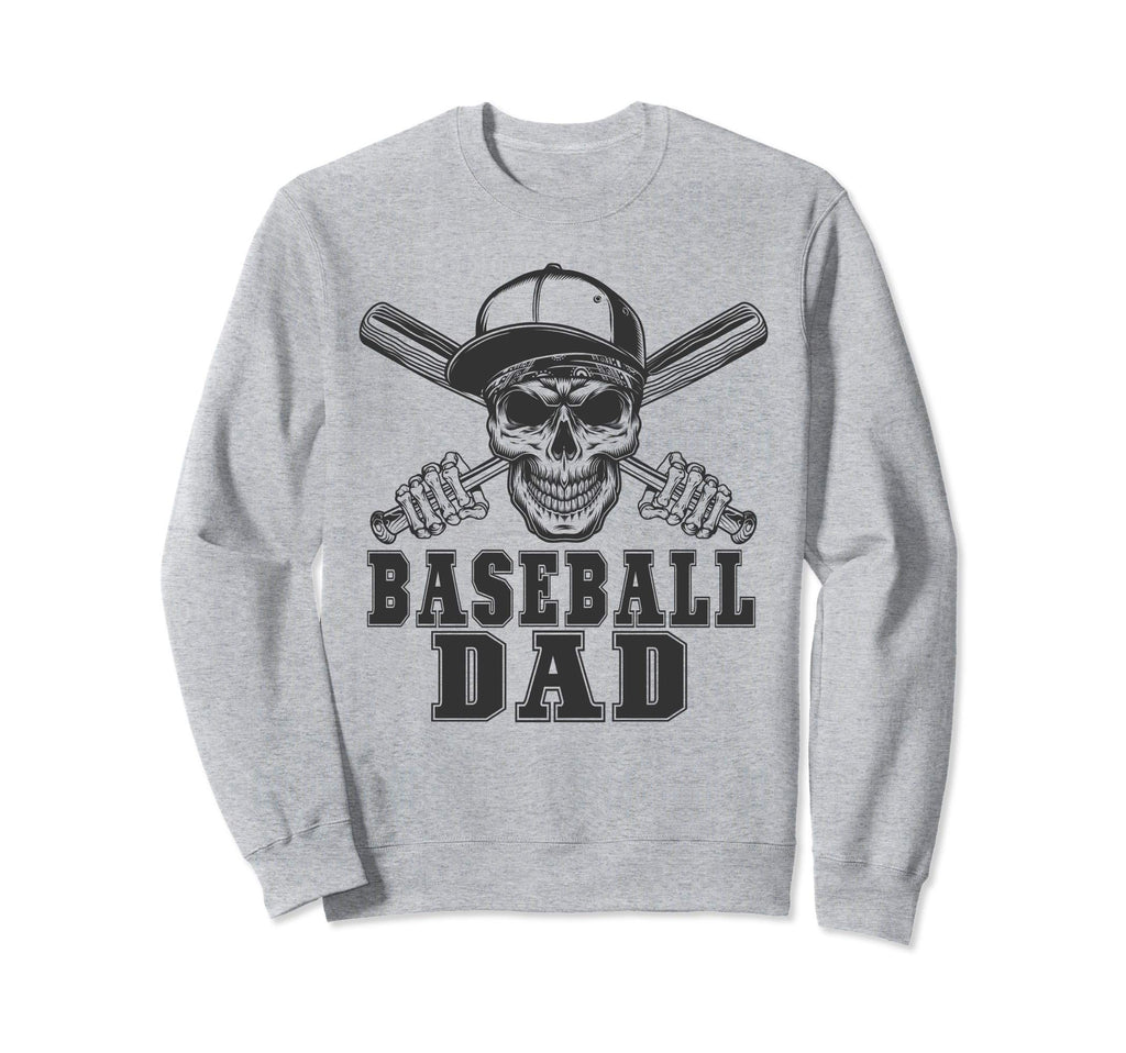 Baseball Dad Coach Fathers Day Sweatshirt - Streetwear Style for Adults - T-Shirt, Sweatshirt, Hoodie