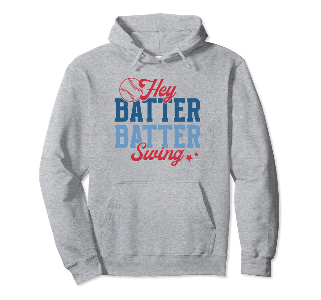 Spring 2024 Season Baseball Mom Hey Batter Hoodie - Unique Graphic Unisex - T-Shirt, Sweatshirt, Hoodie