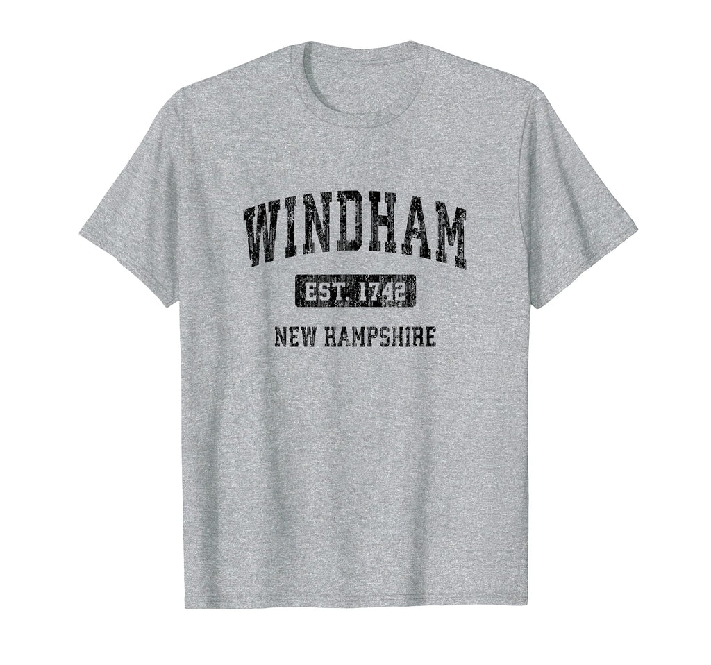 Windham New Hampshire Nh Sports T-Shirt - Fun Novelty Design for Adults - T-Shirt, Sweatshirt, Hoodie
