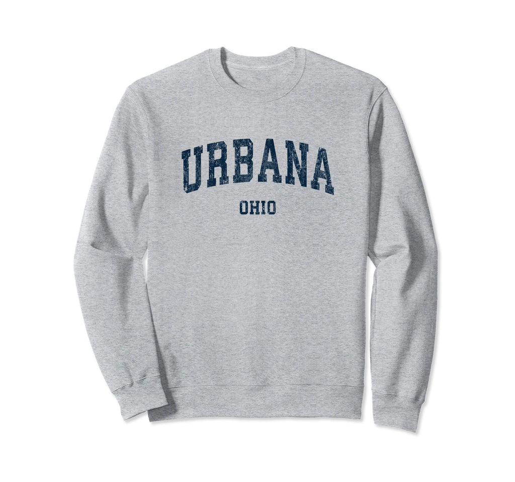 Urbana Ohio Oh Varsity Sports Navy Sweatshirt - Streetwear Style Unisex - T-Shirt, Sweatshirt, Hoodie