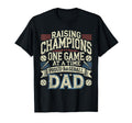 Proud Baseball Dad Raising Champions One T-Shirt - Custom Art Print Unisex - T-Shirt, Sweatshirt, Hoodie
