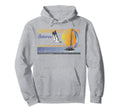 Sailing Sailboat Sail Sunset Island Hoodie - Graphic Print for Adults - T-Shirt, Sweatshirt, Hoodie