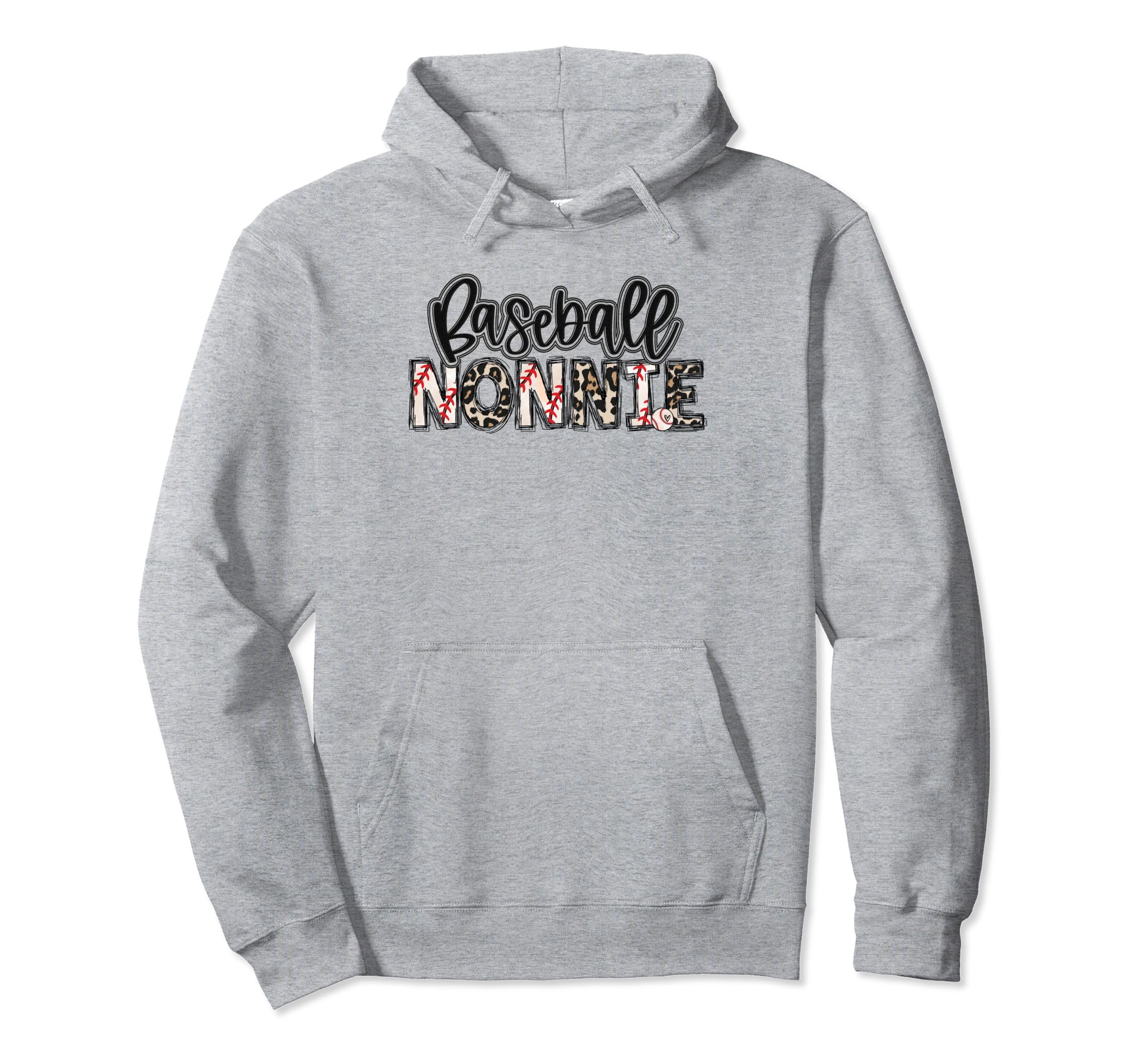Baseball Nonnie Leopard Proud Family Hoodie - Unique Graphic Men Women - T-Shirt, Sweatshirt, Hoodie
