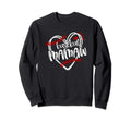 Baseball Heart Mamaw Grandma Sweatshirt - Casual Everyday Wear Unisex - T-Shirt, Sweatshirt, Hoodie